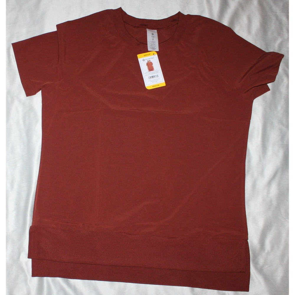 Member's Mark Women's Short Sleeve High Low Rounded Hem T-Shirt size small NWOT